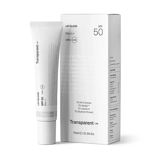 LIPGLOSS SPF - GLOSSY Бальзам для губ з SPF 50 прозорий