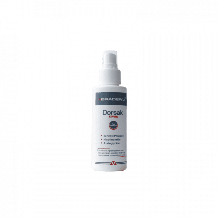АКТИВНИЙ ПРОТИЗАПАЛЬНИЙ СПРЕЙ з БП 6% Dorsak spray